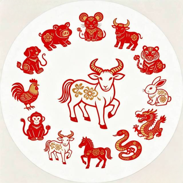 Zodiac Circle Goat